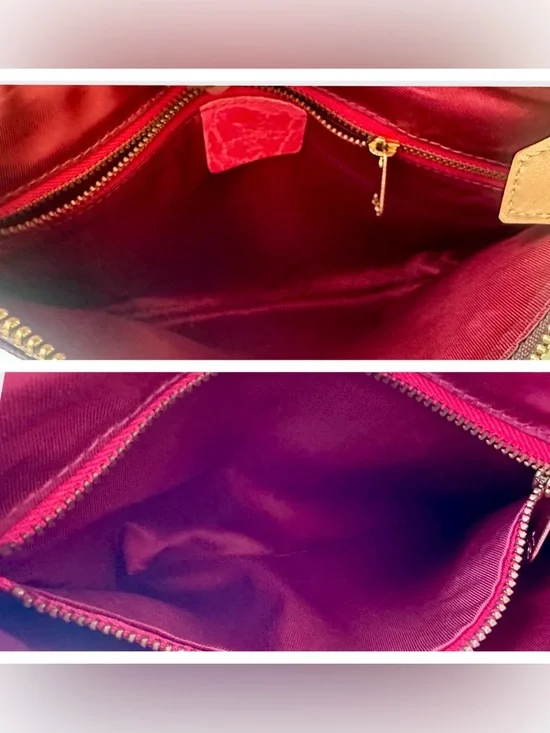 ETRO Paisley Shoulder Bag Leather Trim Italy - Picture 8 of 11